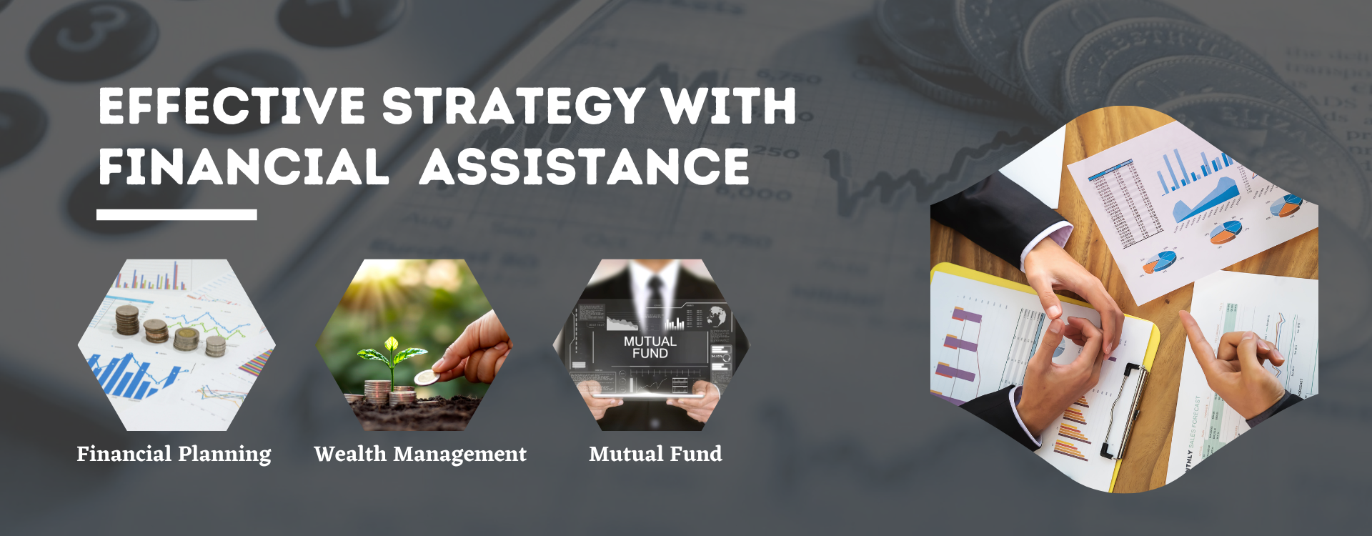Effective Strategy With — Website Banner design by Abhijit
